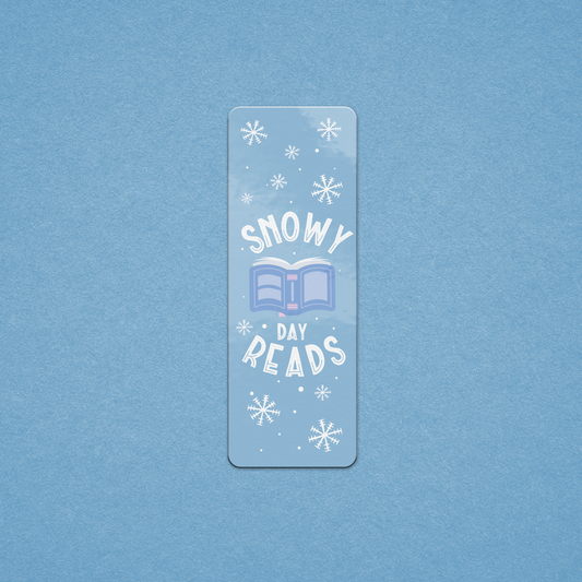 Snowy Day Reads (Winter Collection) - Premium Bookmark - Just £1.75!