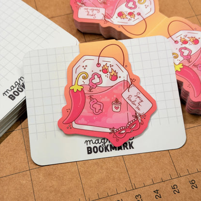 Spicy Reader Tea | Magnetic Bookmark