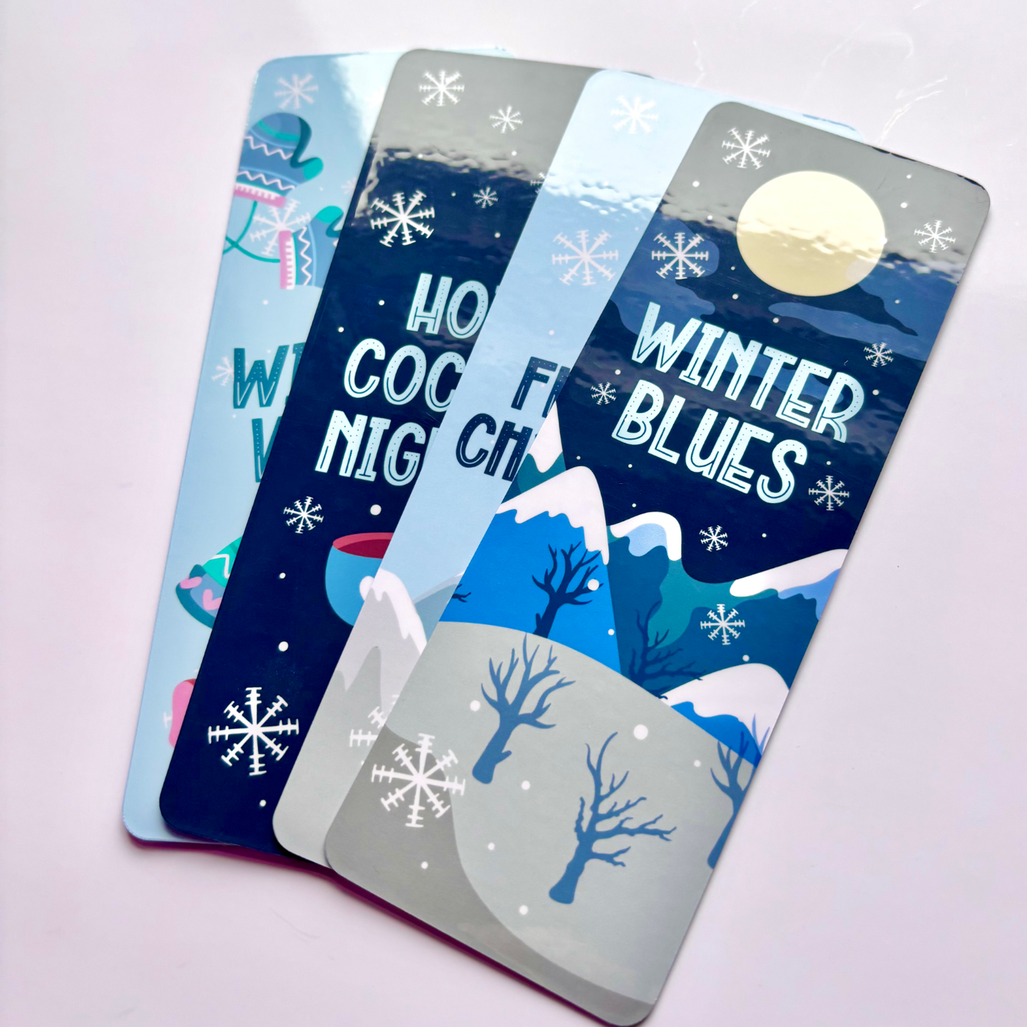 Hot Cocoa Nights Bookmark (Winter Collection) - Premium Bookmark - Just £1.75!