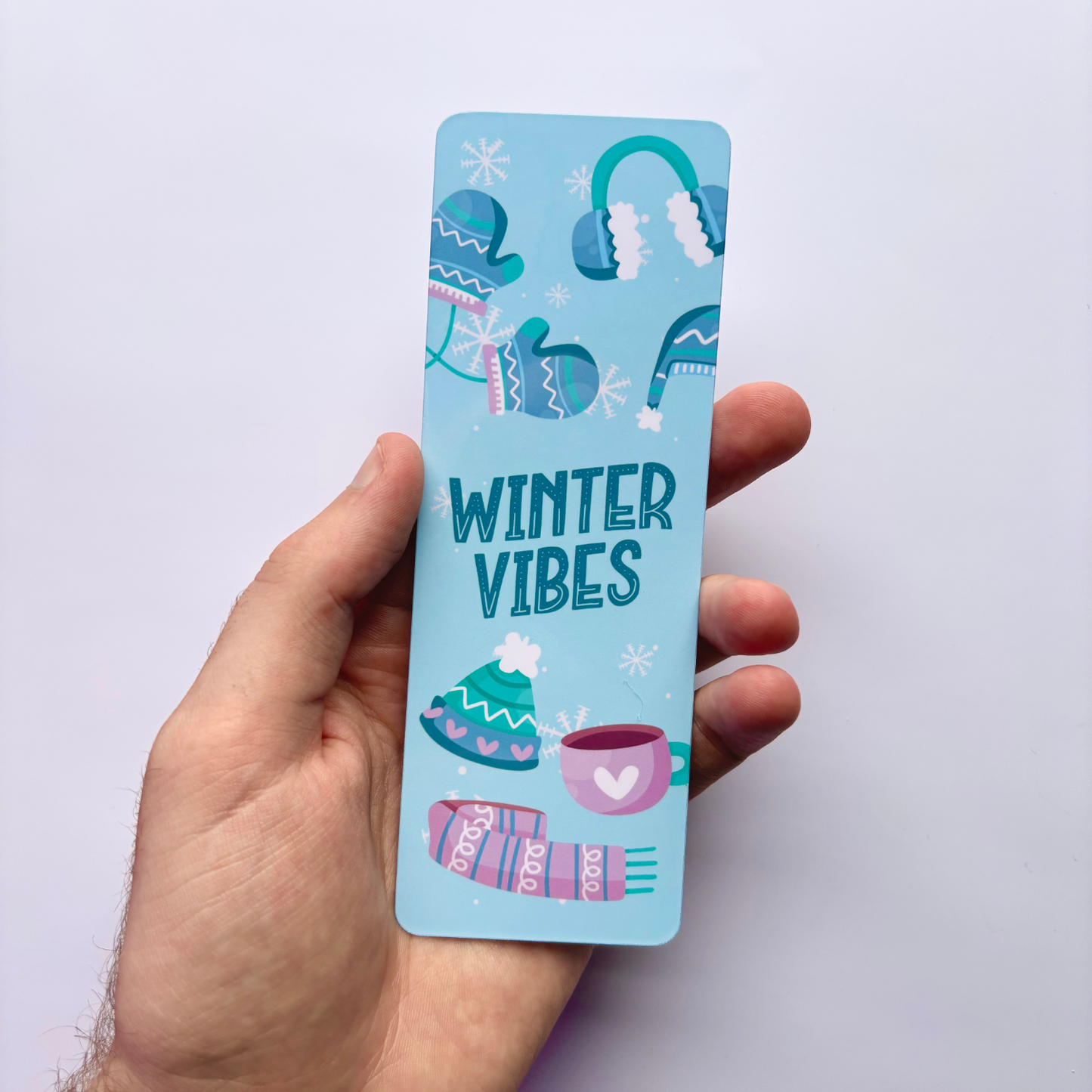 Winter Vibes Bookmark (Winter Collection) - Premium Bookmark - Just £1.75!