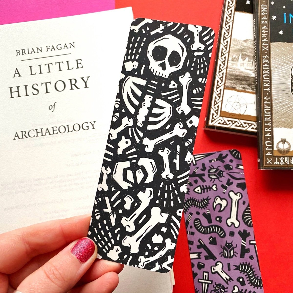 Archi the Skeleton | Bookmark - Stickiply