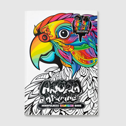 Artopia Animals: Mindfulness Colouring Book for Adults - Premium Book - Just £2.50!