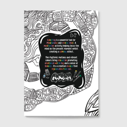 Artopia Animals: Mindfulness Colouring Book for Adults - Premium Book - Just £2.50!