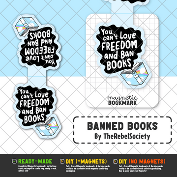 Banned Books | Magnetic Bookmark