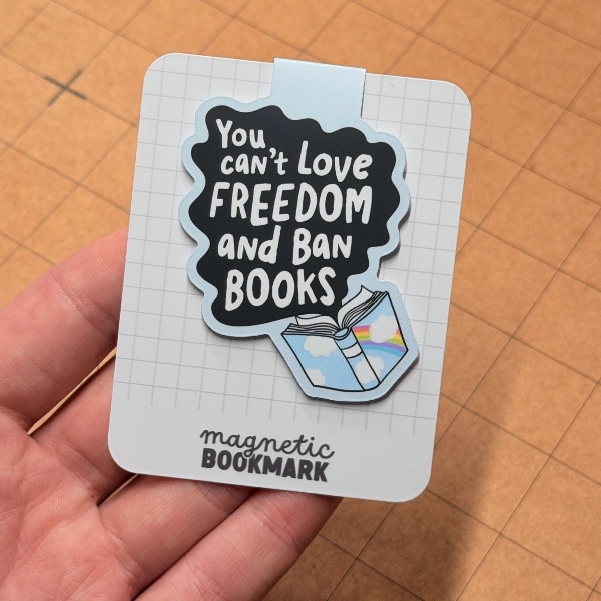 Banned Books | Magnetic Bookmark - Stickiply
