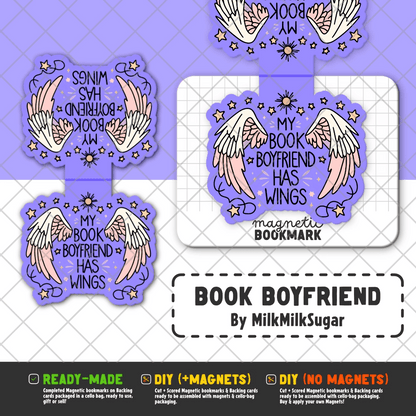Book Boyfriend | Magnetic Bookmark - Stickiply