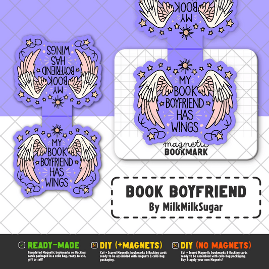Book Boyfriend | Magnetic Bookmark - Stickiply