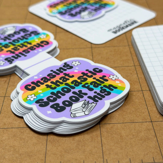 Book Fair High | Magnetic Bookmark - Stickiply