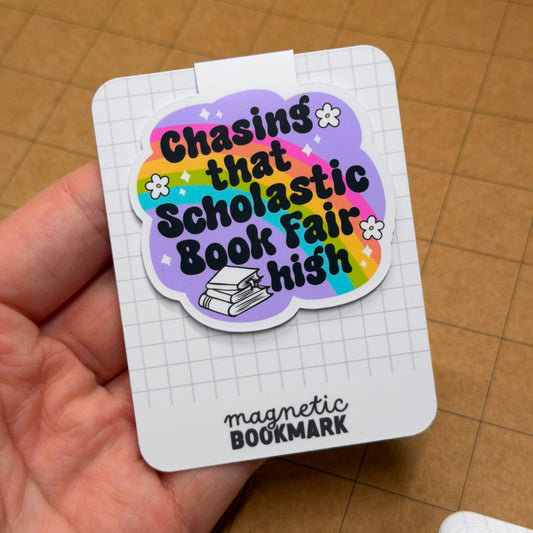 Book Fair High | Magnetic Bookmark - Stickiply
