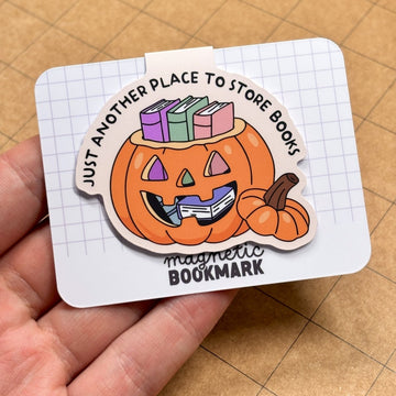 Pumpkin Storage | Magnetic Bookmark