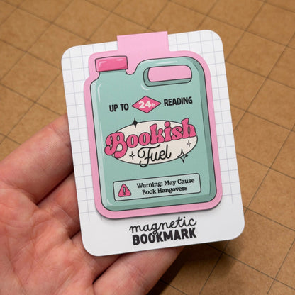 Bookish Fuel | Magnetic Bookmark - Stickiply