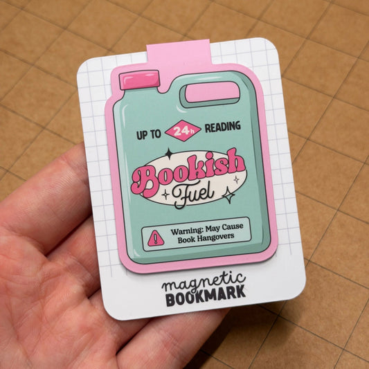 Bookish Fuel | Magnetic Bookmark - Stickiply