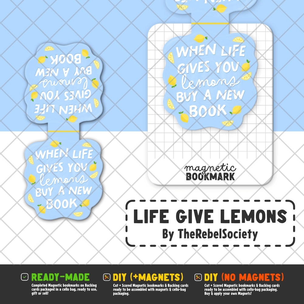 Bookish Humour | Magnetic Bookmarks - Stickiply