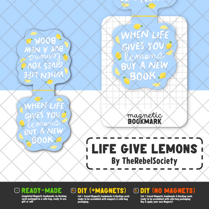 Bookish Humour | Magnetic Bookmarks - Stickiply