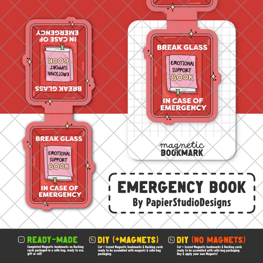 Bookish Humour | Magnetic Bookmarks - Stickiply
