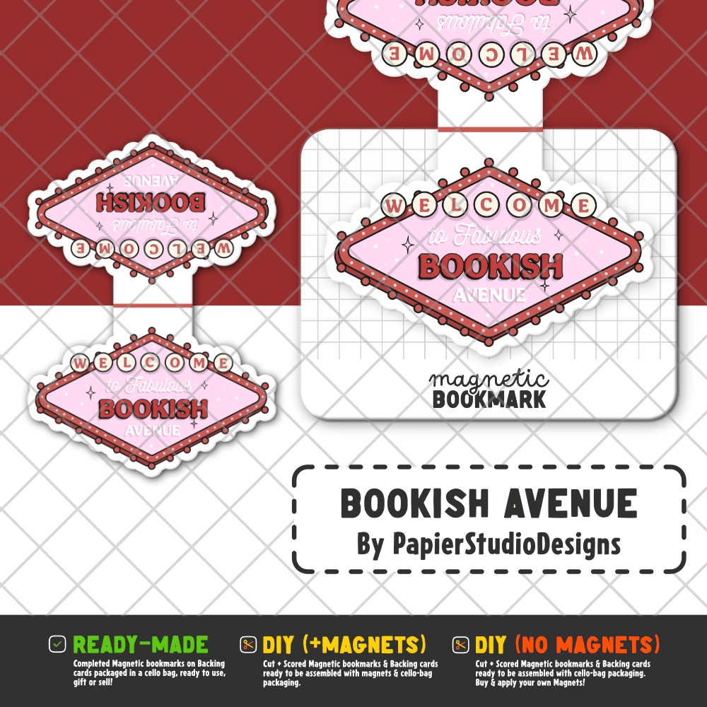 Bookish Lifestyle | Magnetic Bookmarks - Stickiply