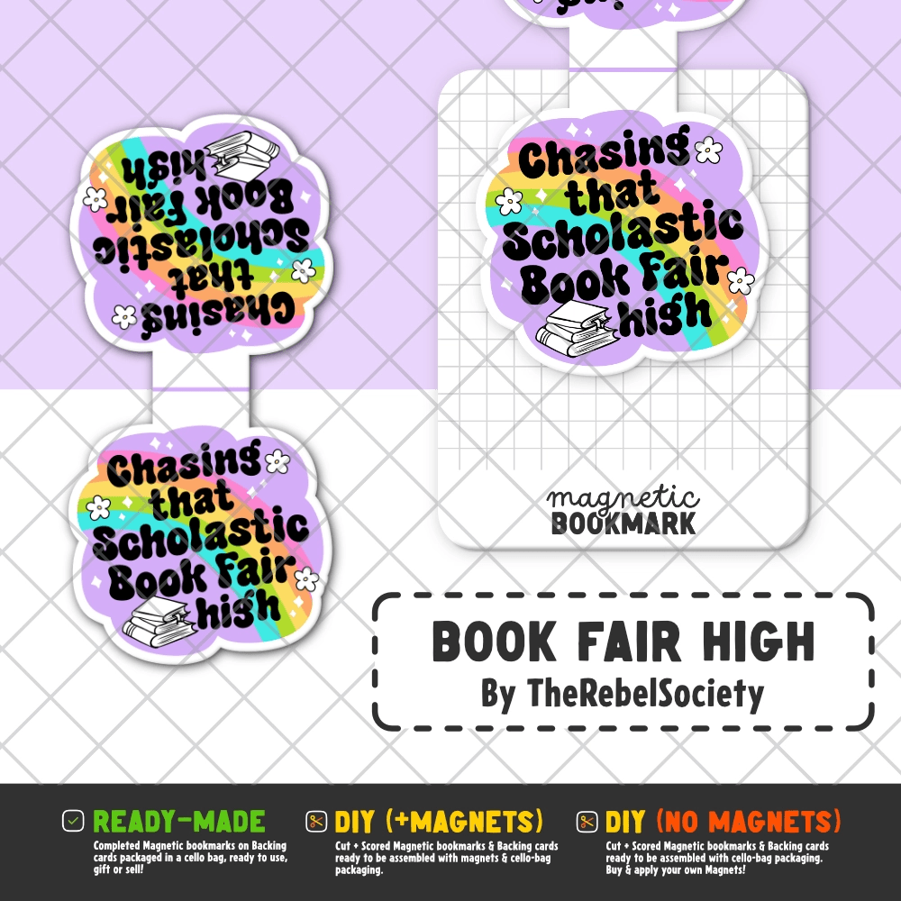 Bookish Lifestyle | Magnetic Bookmarks - Stickiply
