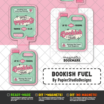 Bookish Fuel | Magnetic Bookmark