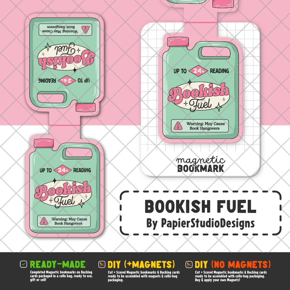 Bookish Lifestyle | Magnetic Bookmarks - Stickiply
