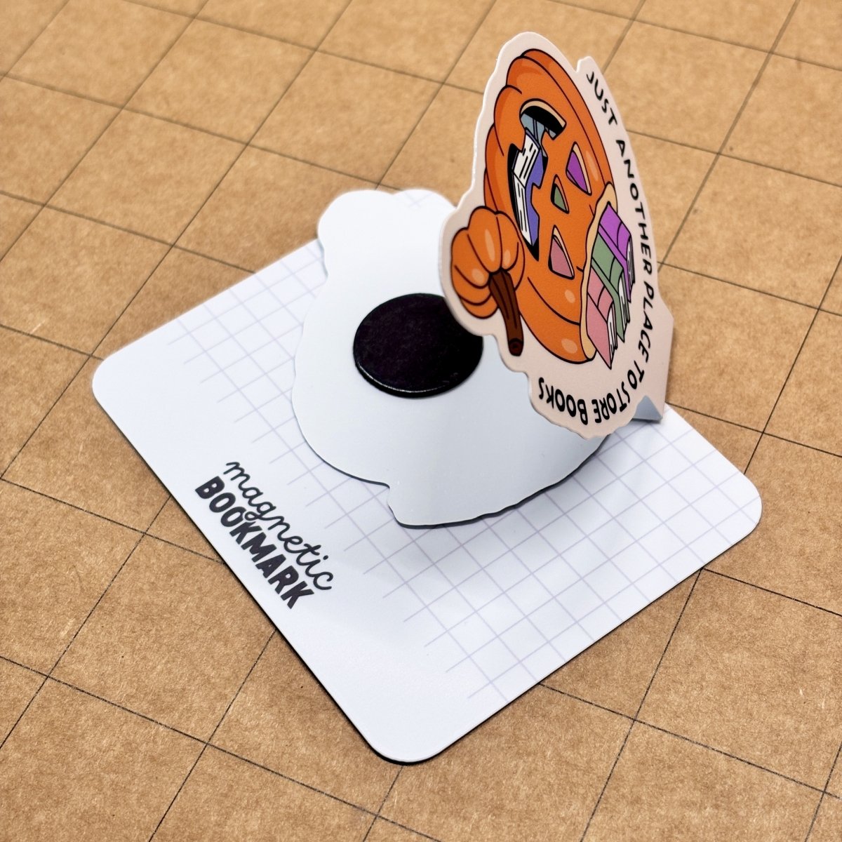Pumpkin Storage | Magnetic Bookmark