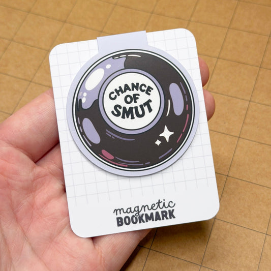 Chance of Smut (8 Ball) | Magnetic Bookmark - Stickiply