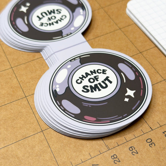 Chance of Smut (8 Ball) | Magnetic Bookmark - Stickiply