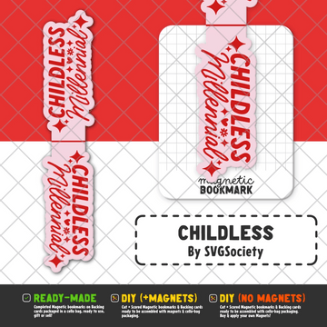 Childless Millennial | Magnetic Bookmark