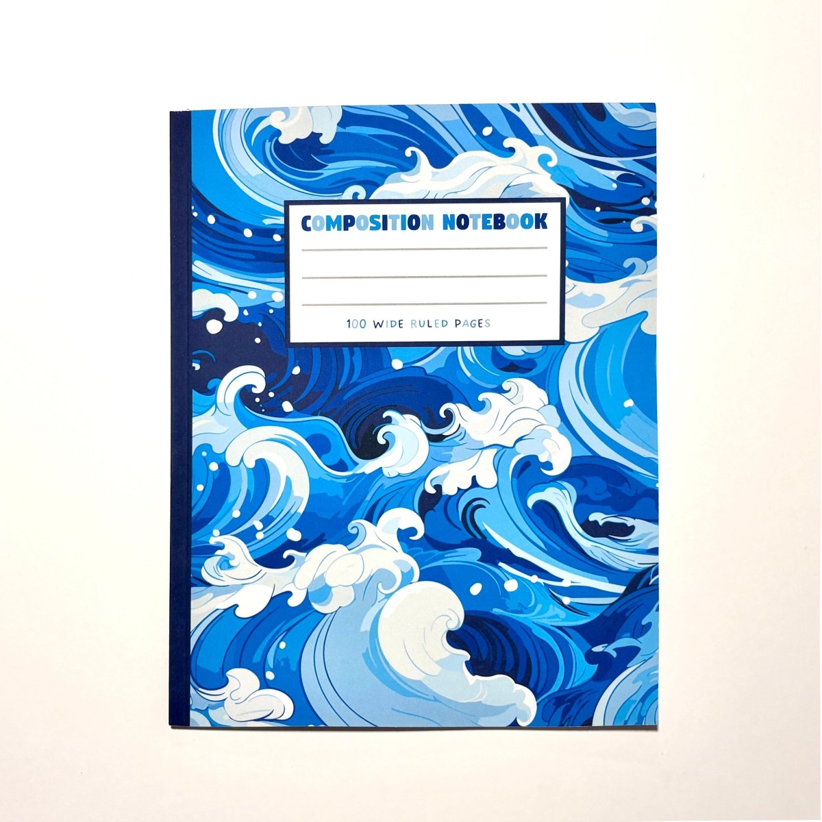 Composition Notebook: Ocean Waves - Premium Notebook - Just £4.95!