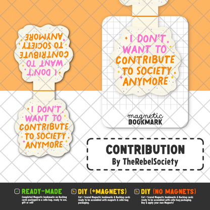 Contribution | Magnetic Bookmark - Stickiply