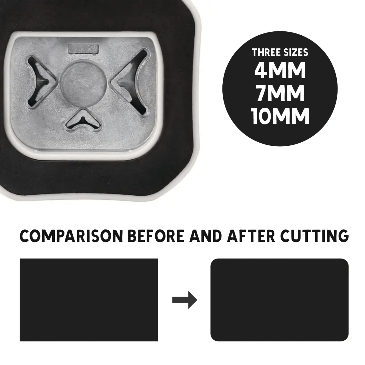Corner Rounder Punch (4mm - 10mm) - Stickiply
