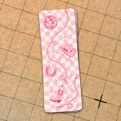 Western Disco Cowgirl | Bookmark