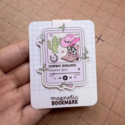 Cowboy Romance | Magnetic Bookmark - Stickiply