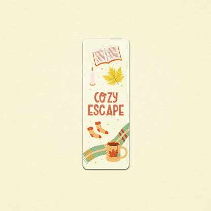 Cozy Escape Bookmark (Autumn Collection) - Premium Bookmark - Just £1.75!