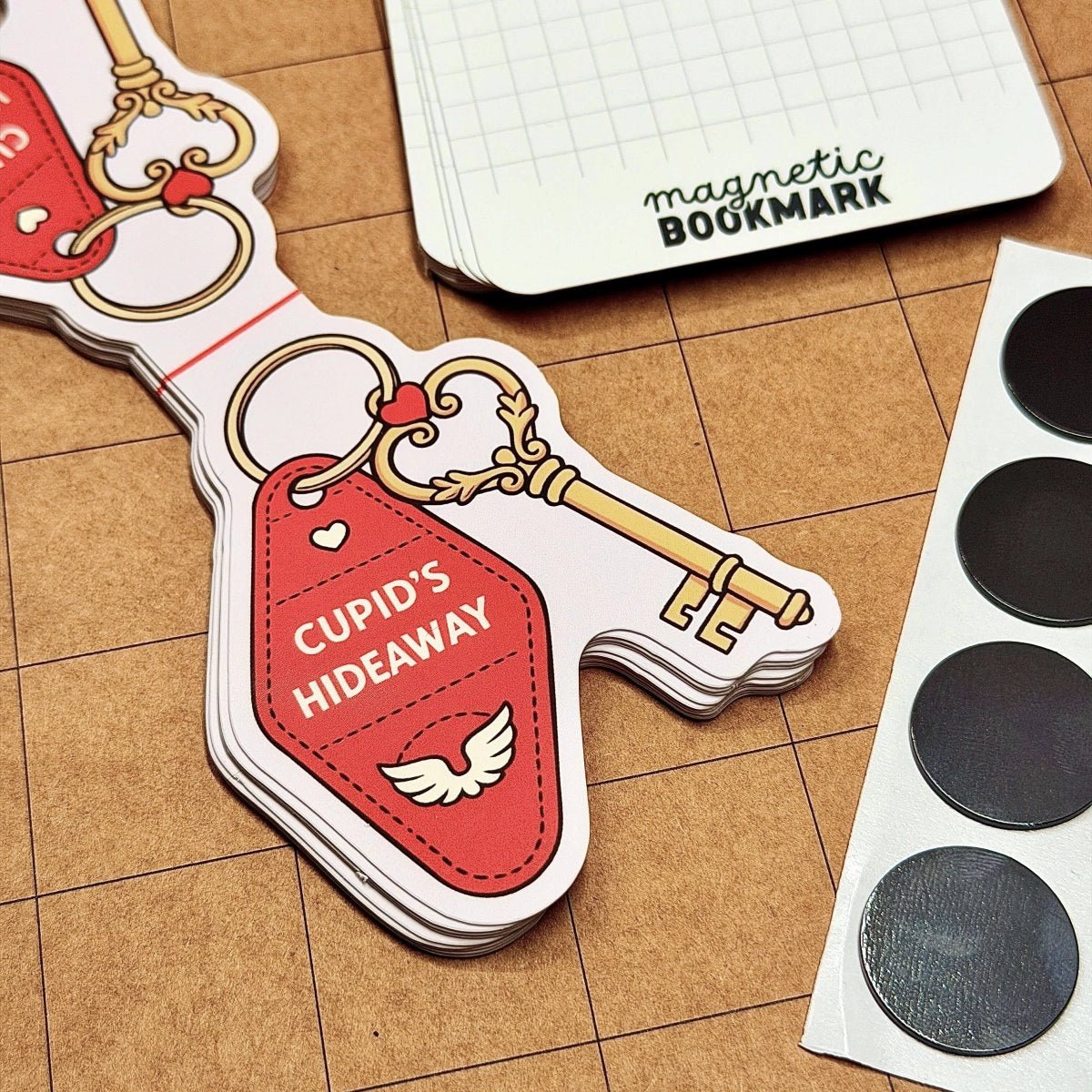 Cupid's Hideaway | Magnetic Bookmark - Stickiply