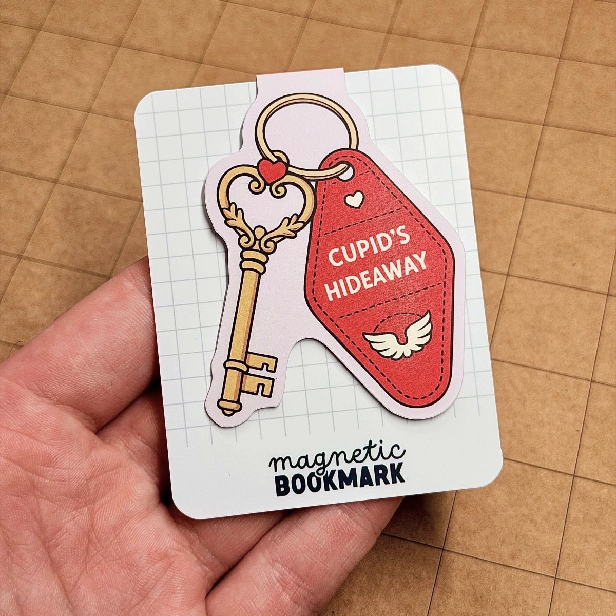 Cupid's Hideaway | Magnetic Bookmark - Stickiply