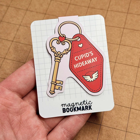 Cupid's Hideaway | Magnetic Bookmark - Stickiply