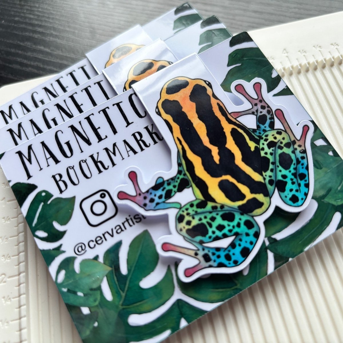 CUSTOM MAGNETIC BOOKMARKS - Premium Services - Just £2.50!