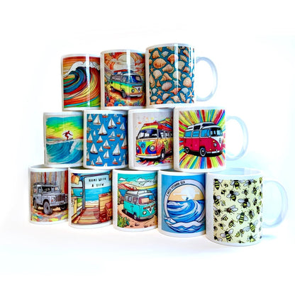 Custom Printed Mugs - Premium Services - Just £5!