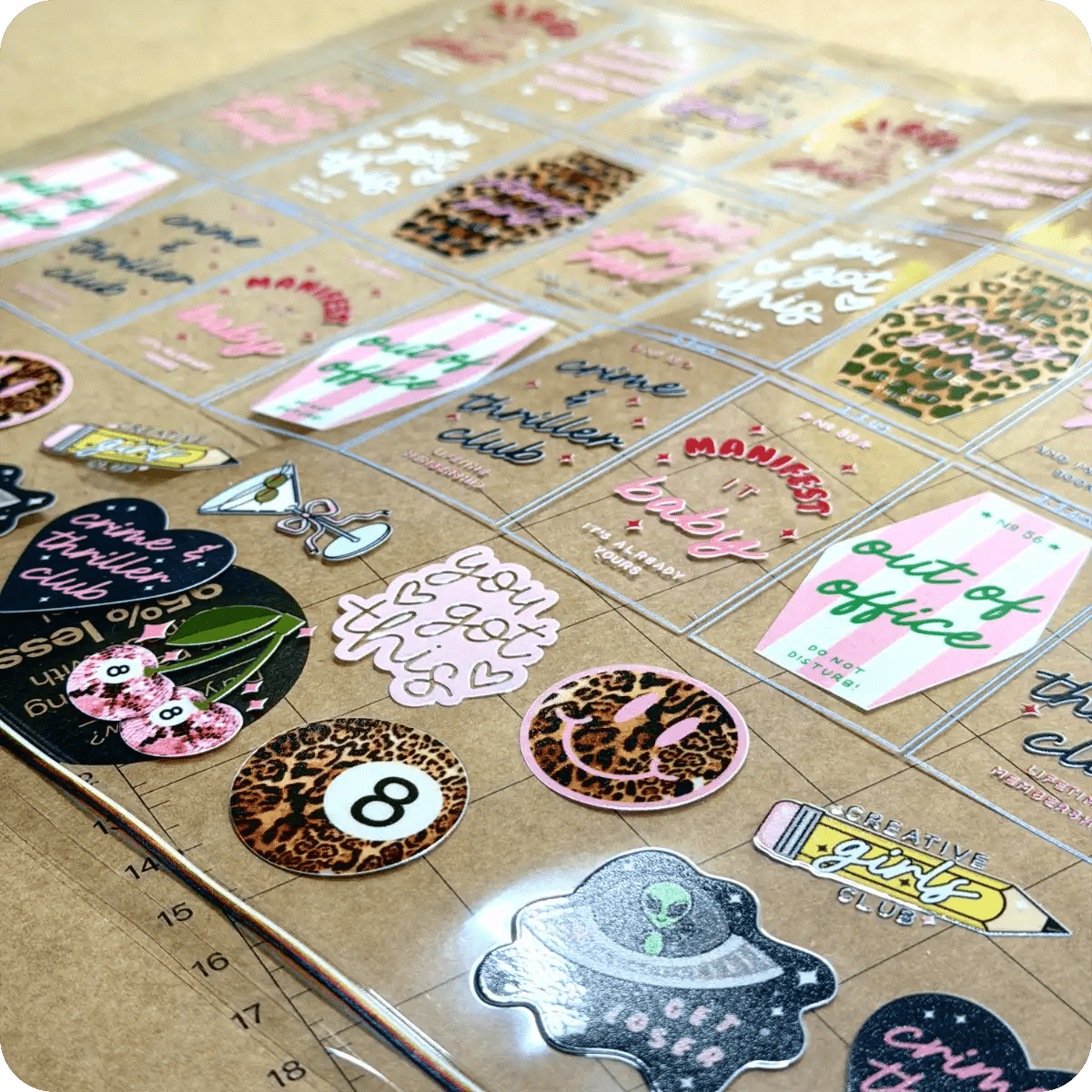 CUSTOM UV DTF GANG SHEET - Stickiply