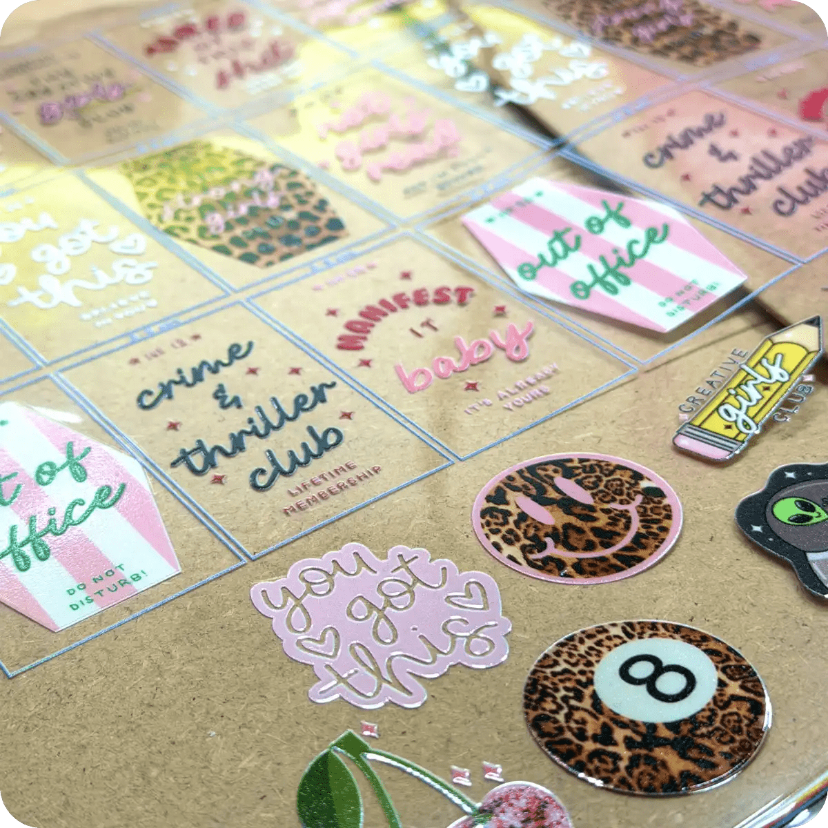 CUSTOM UV DTF GANG SHEET - Stickiply