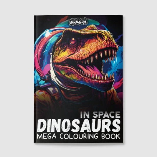 Dinosaurs in Space: Mega Colouring Book (ARTOPIA) - Premium Book - Just £2.50!