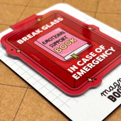 Emergency Book | Magnetic Bookmark - Stickiply