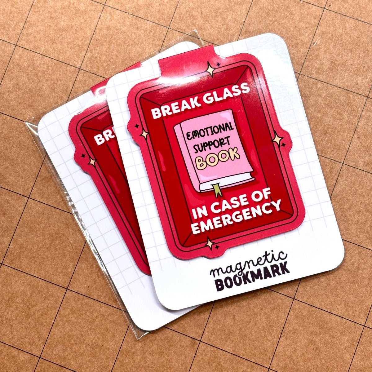 Emergency Book | Magnetic Bookmark - Stickiply