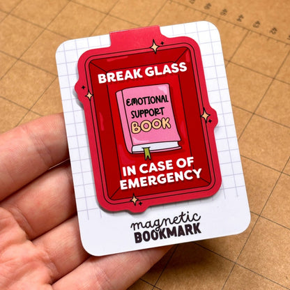 Emergency Book | Magnetic Bookmark - Stickiply