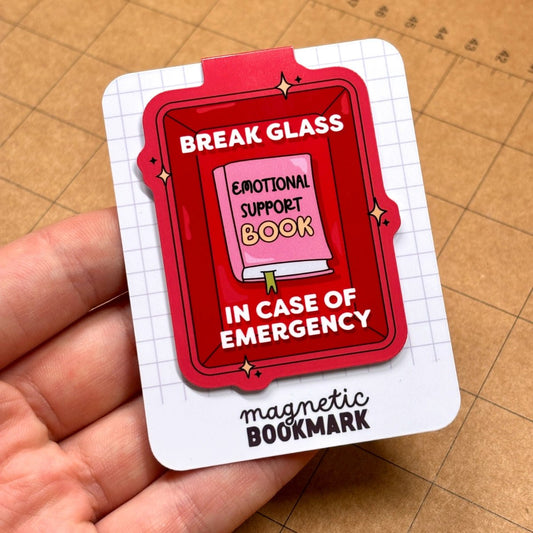 Emergency Book | Magnetic Bookmark - Stickiply