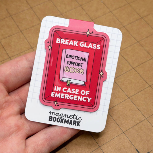 Emergency Book | Magnetic Bookmark - Stickiply