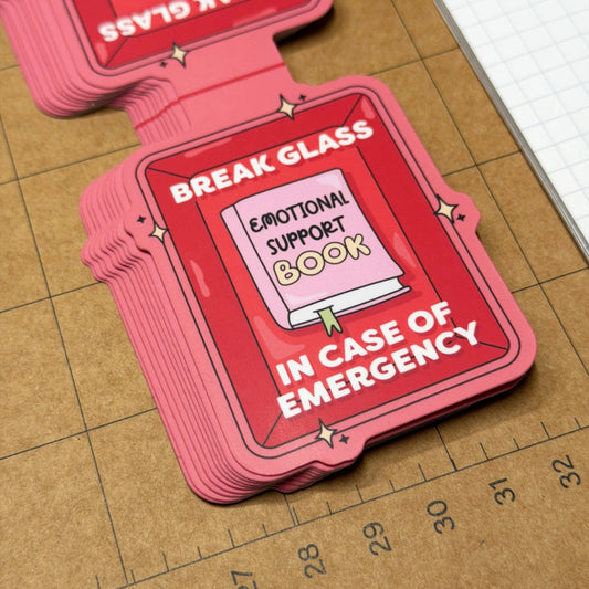 Emergency Book | Magnetic Bookmark - Stickiply