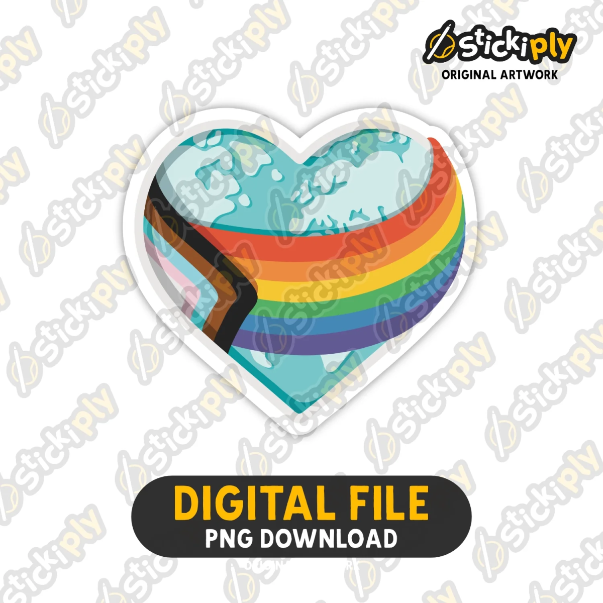Every Identity Belongs (LGBTQ) Digital Download Stickiply