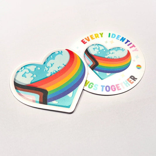 Every Identity Belongs Sticker - Stickiply