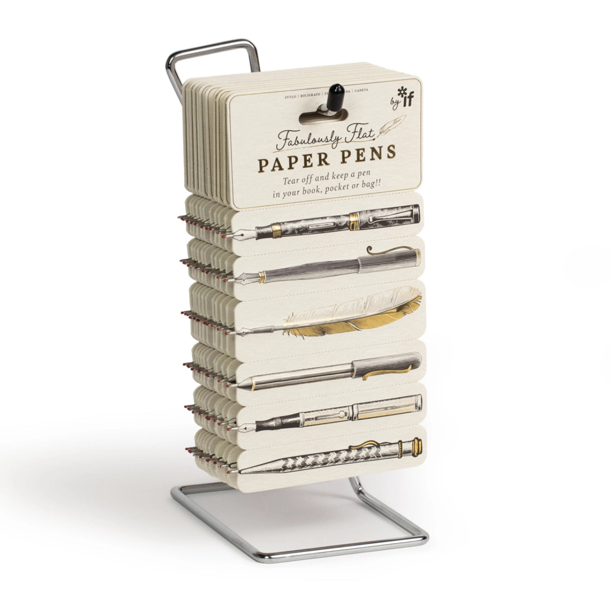 Fabulously Flat Paper Pens | Penne di carta